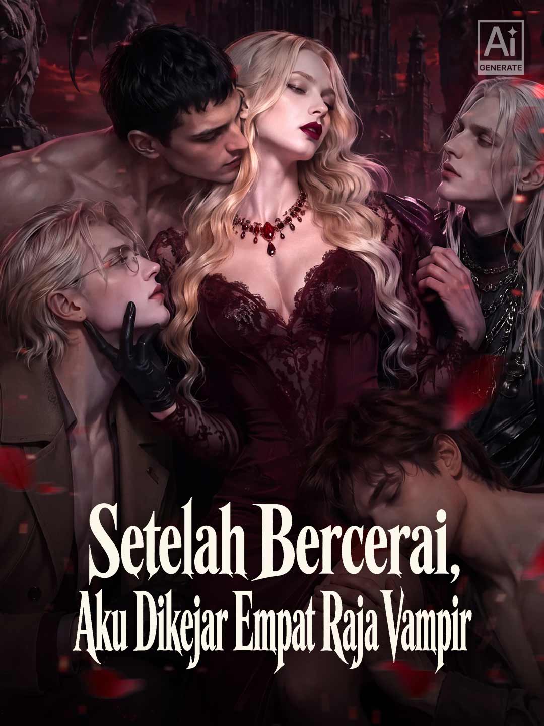 Setelah Bercerai, Aku Dikejar Empat Raja Vampir