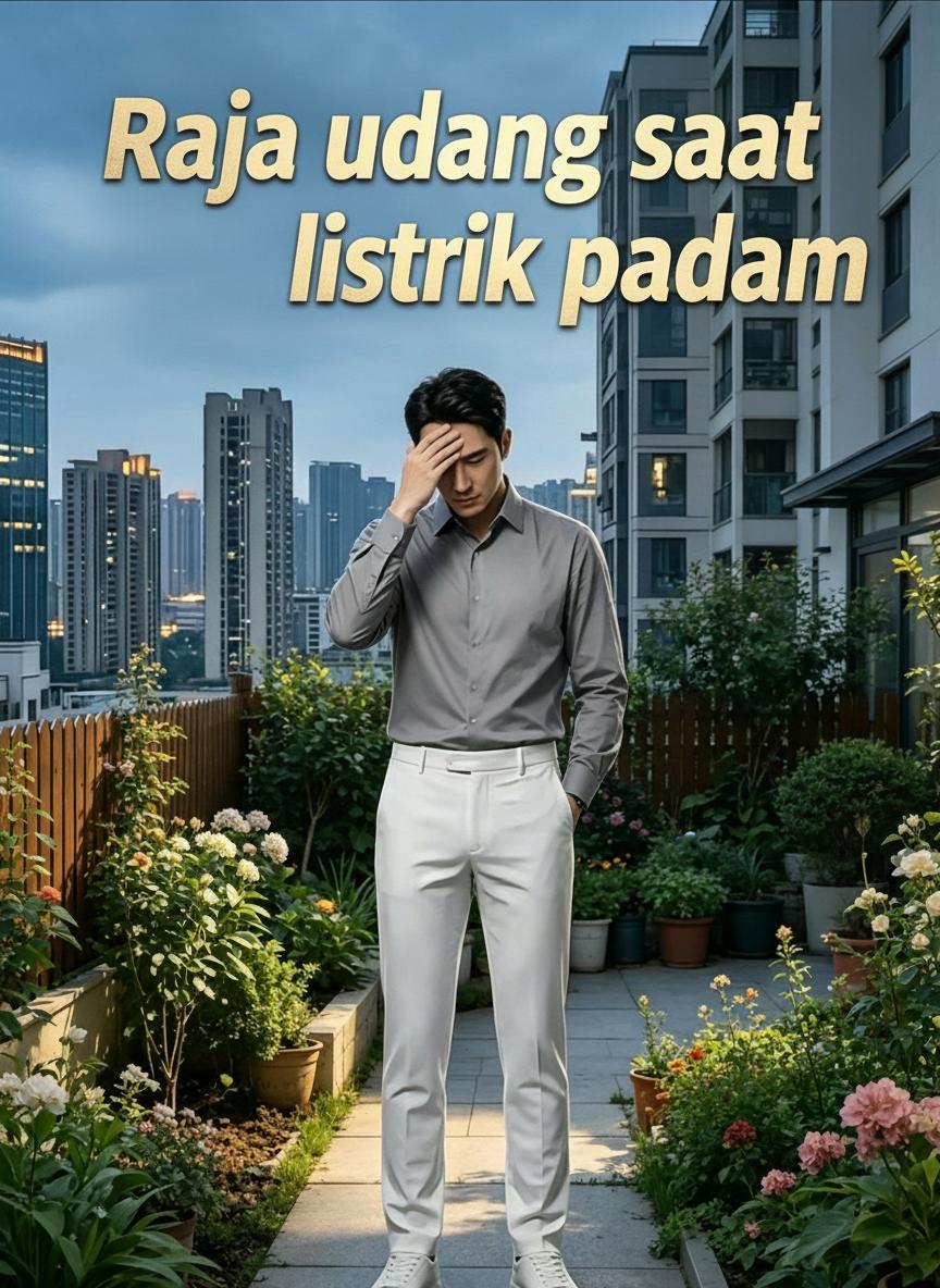 Raja udang saat listrik padam