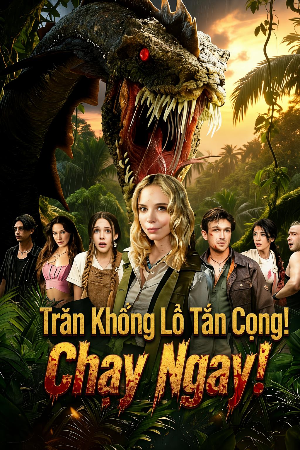 Trăn Khổng Lồ Tấn Công! Chạy Ngay!