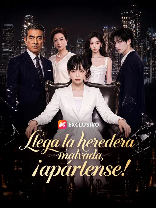 Llega la heredera malvada, ¡apártense!