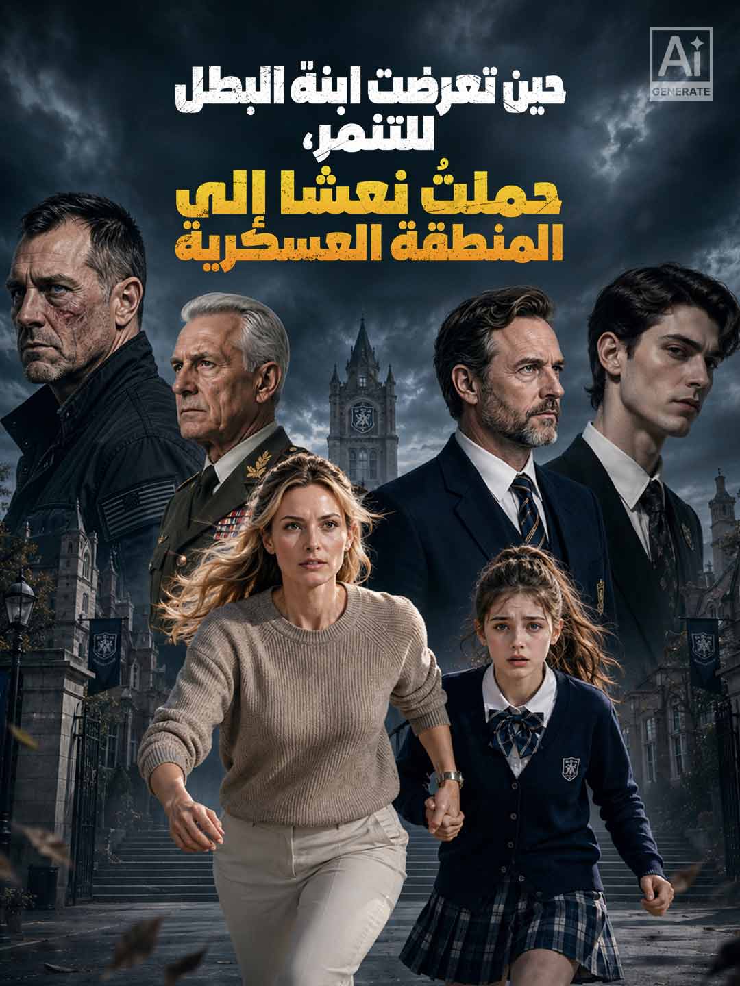 حين تعرضت ابنة البطل للتنمر، حملتُ نعشا إلى المنطقة العسكرية
