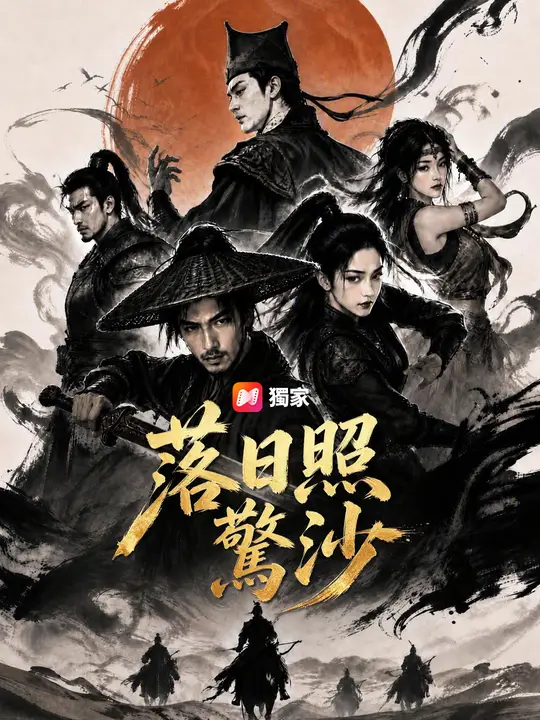 落日照驚沙