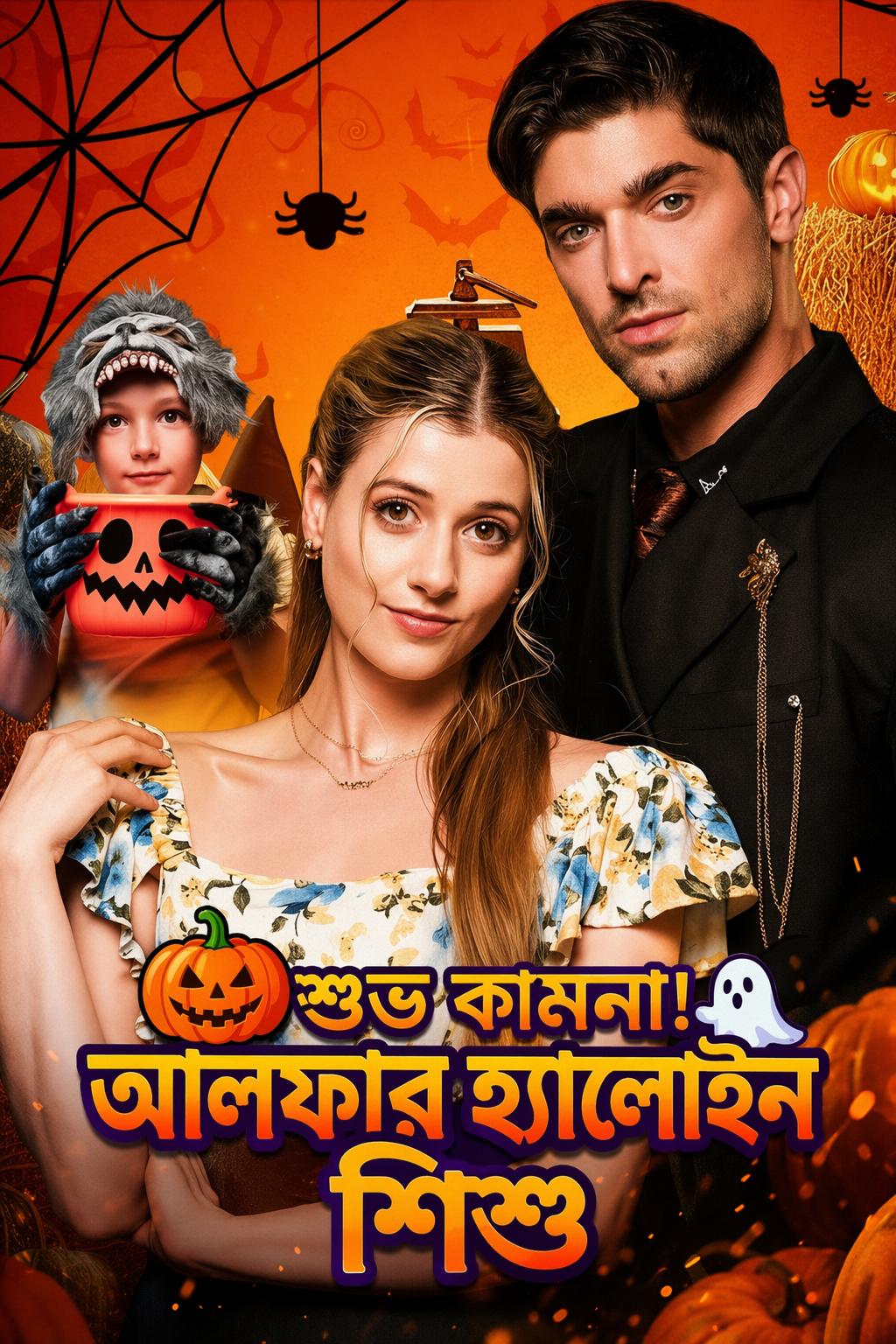 শুভ কামনা! আলফার হ্যালোইন শিশু