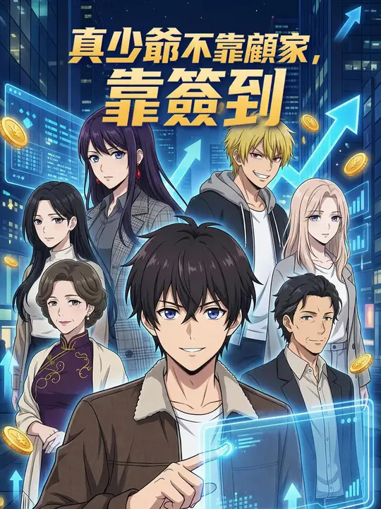 真少爺不靠顧家，靠簽到