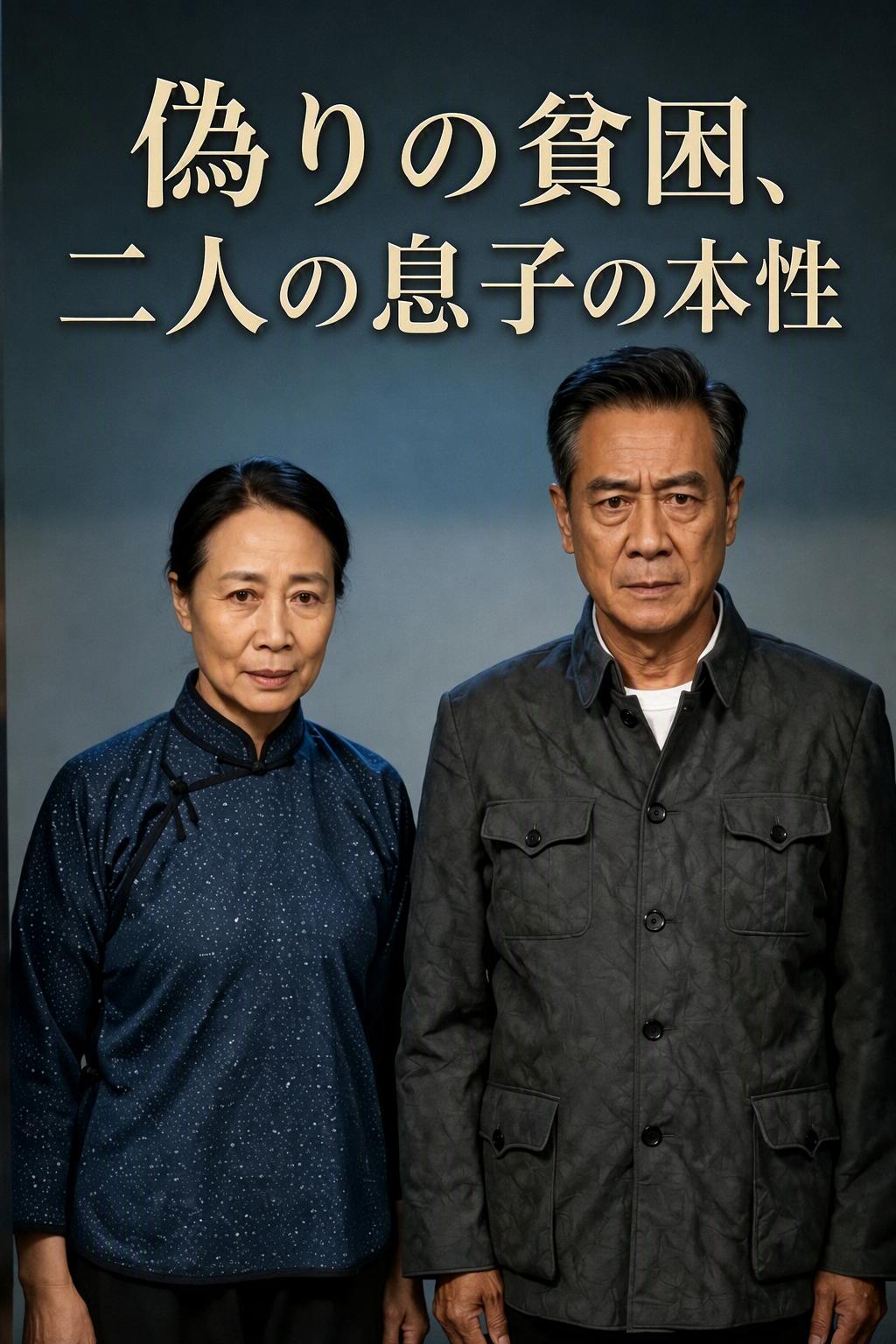 偽りの貧困、二人の息子の本性