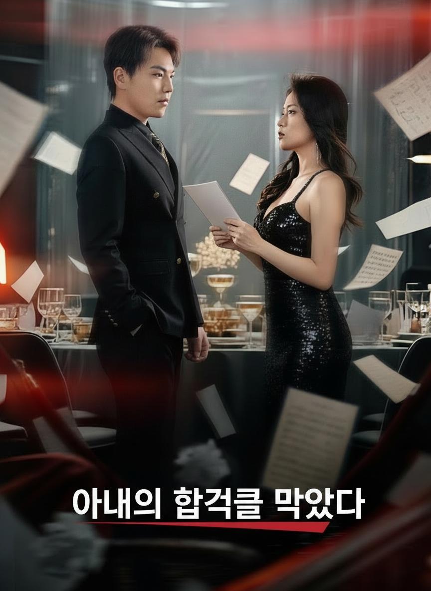 아내의 합격을 막았다