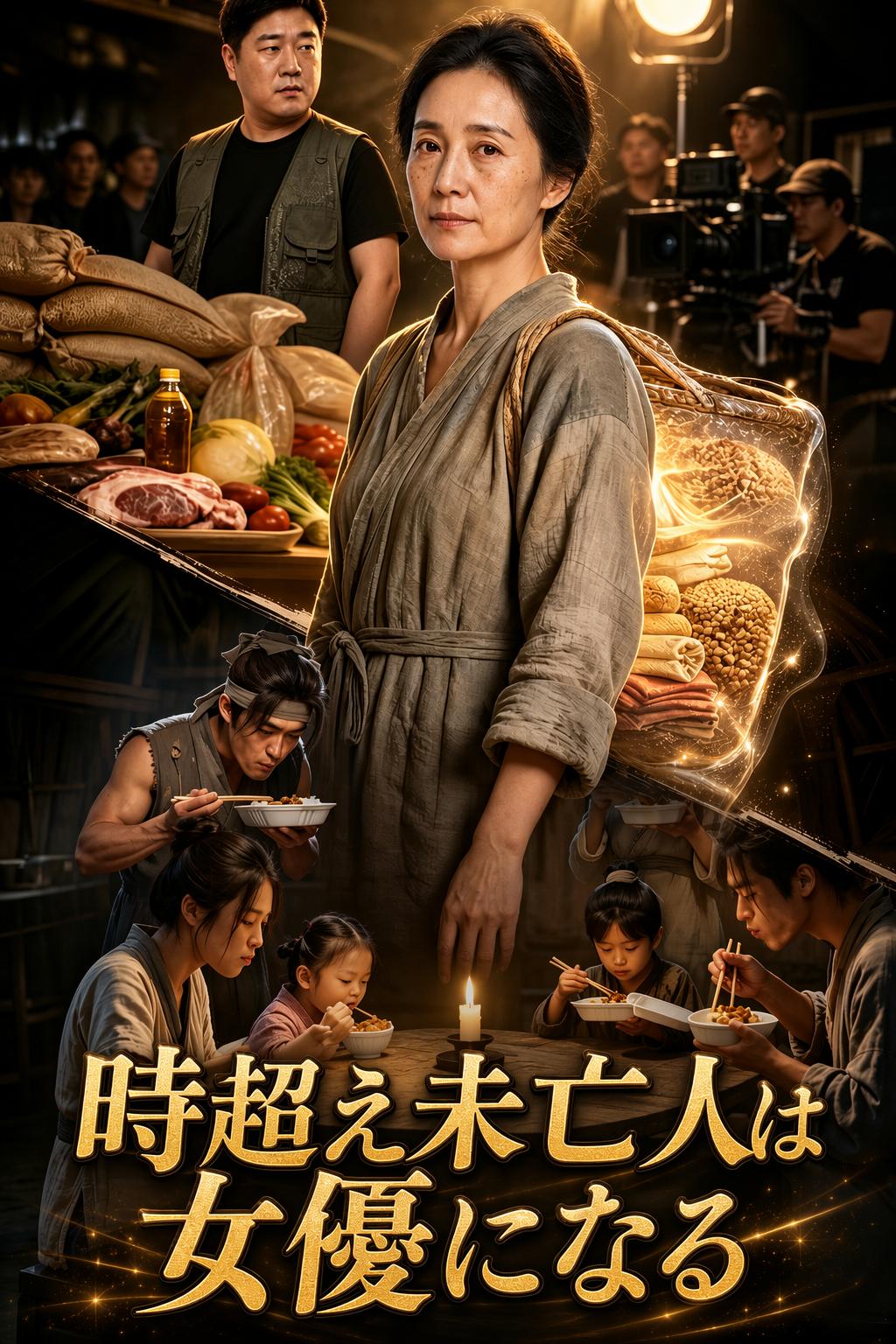 クラシックな未亡人が映画スターに