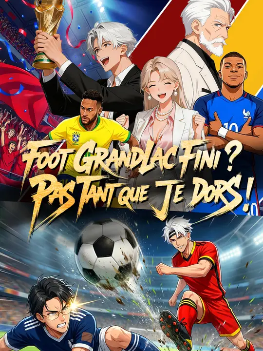 Le foot Grandlac fini ? Pas tant que je dors !