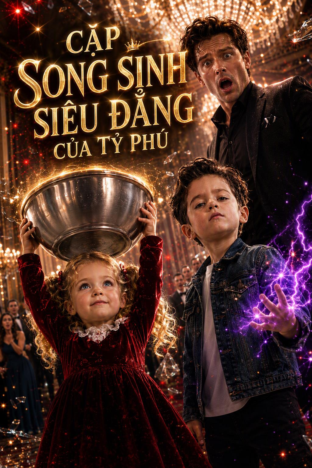 Cặp song sinh siêu năng lực của tỷ phú