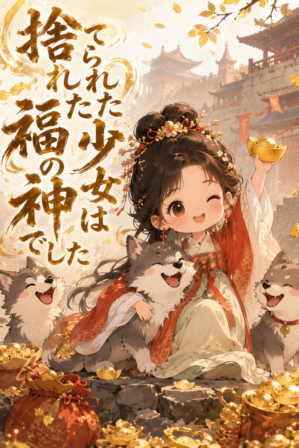 捨てられた少女は福の神でした