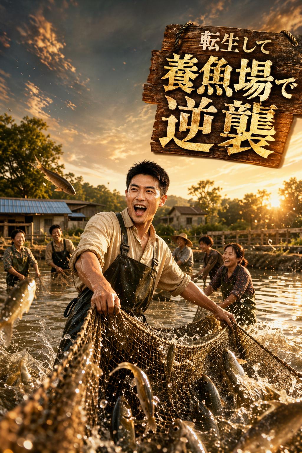 転生して養魚場で逆襲