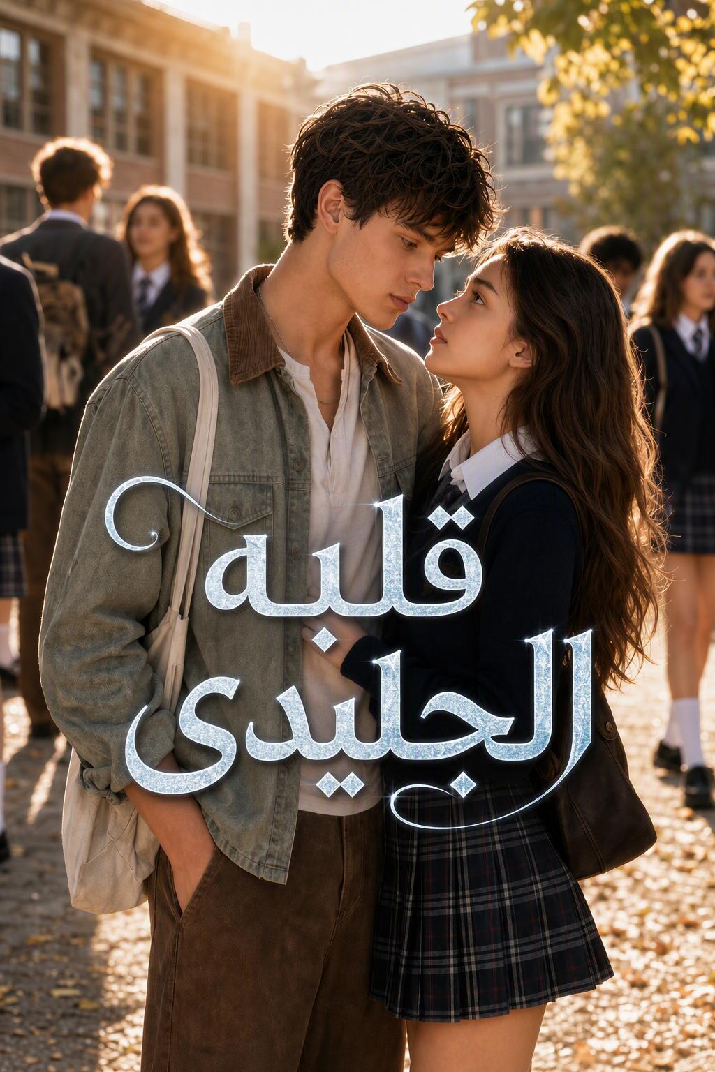 قلوب متجمدة على الجليد