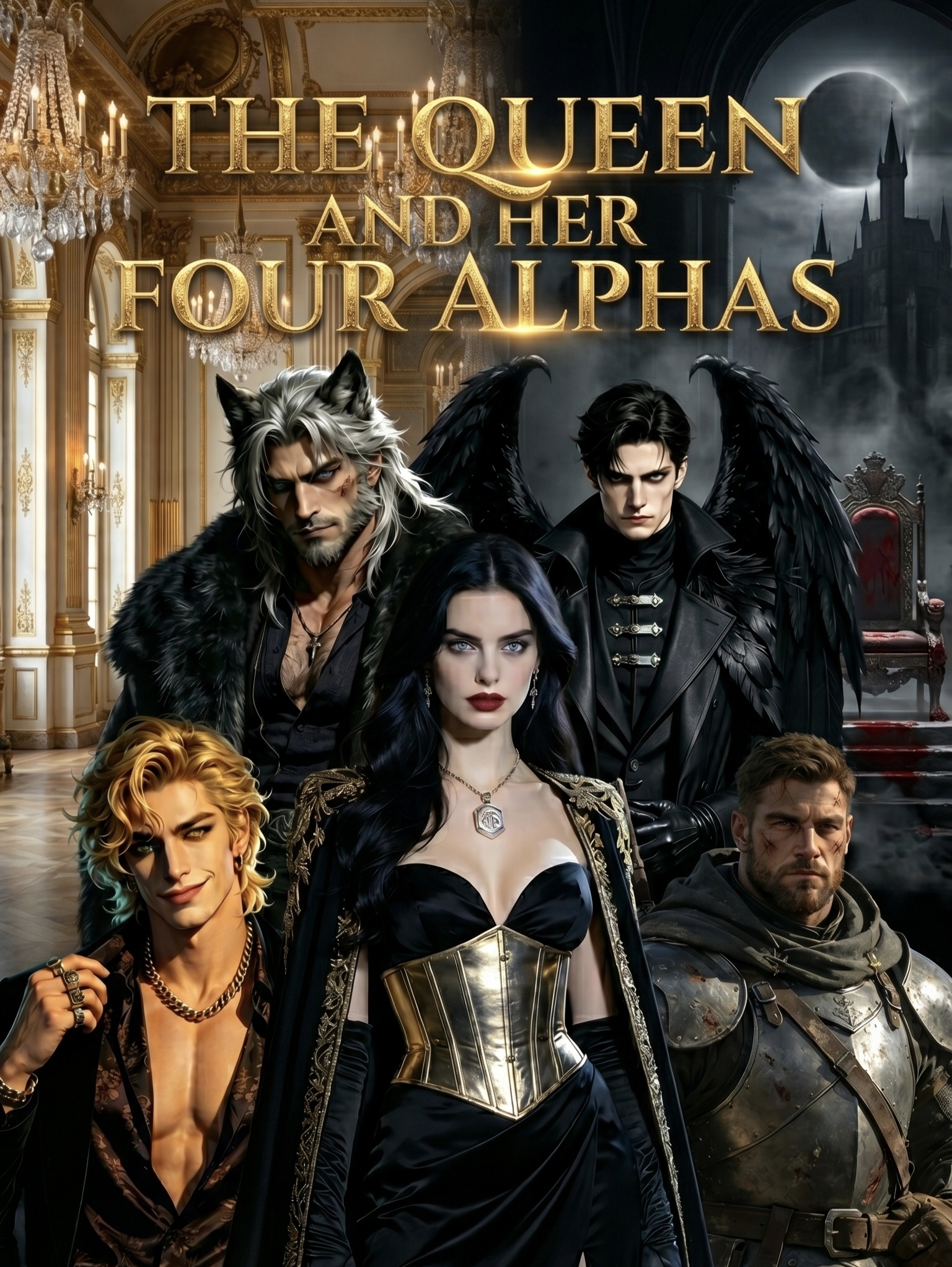 The Queen and Her Four Alphas