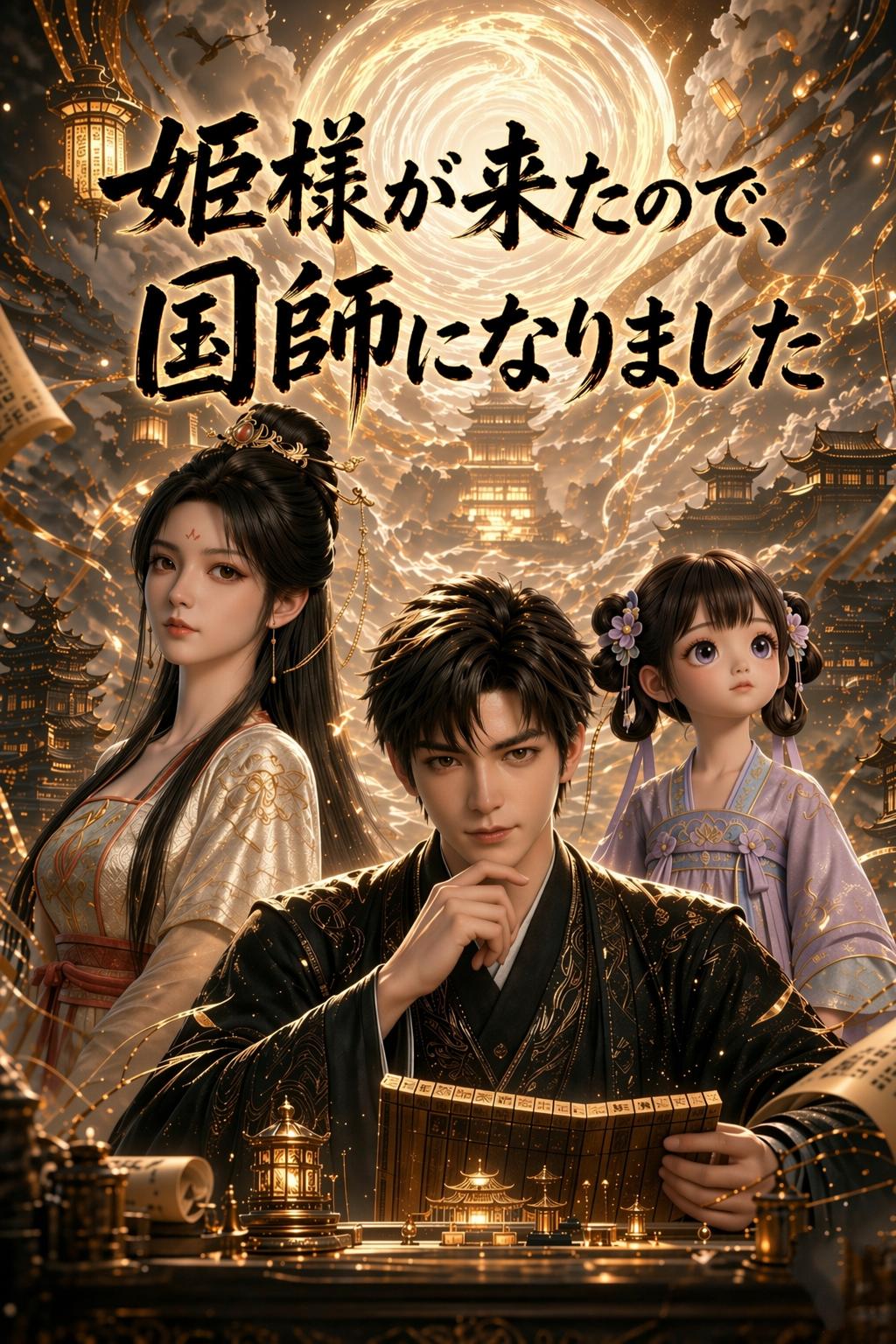 姫様が来たので、国師になりました