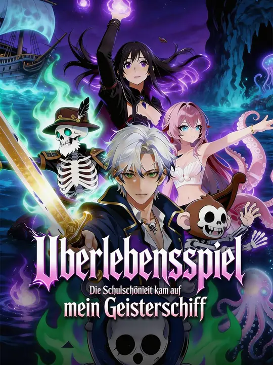 Überlebensspiel: Die Schulschönheit kam auf mein Geisterschiff