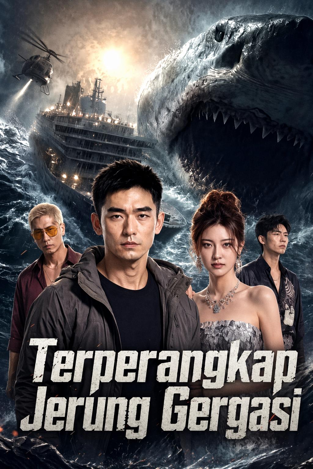 Terperangkap Jerung Gergasi