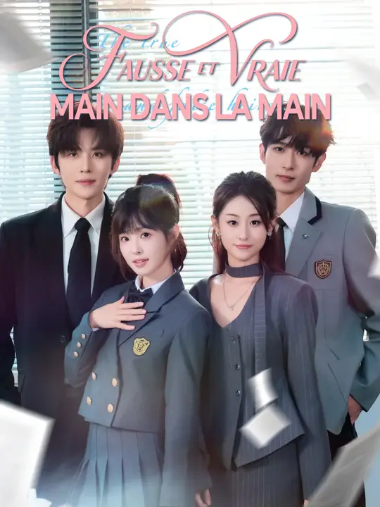 Fausse et vraie, main dans la main