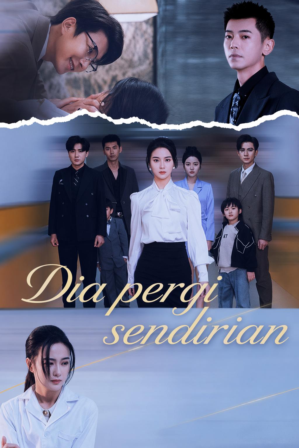 Dia pergi sendirian