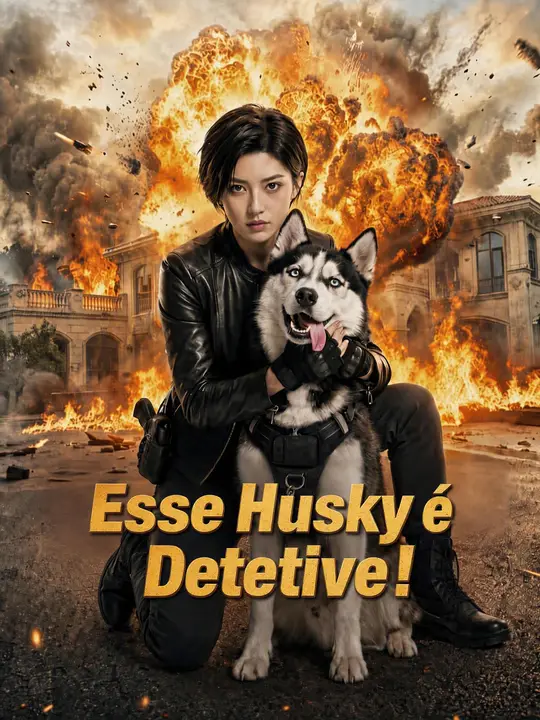 Este Husky é Detetive!