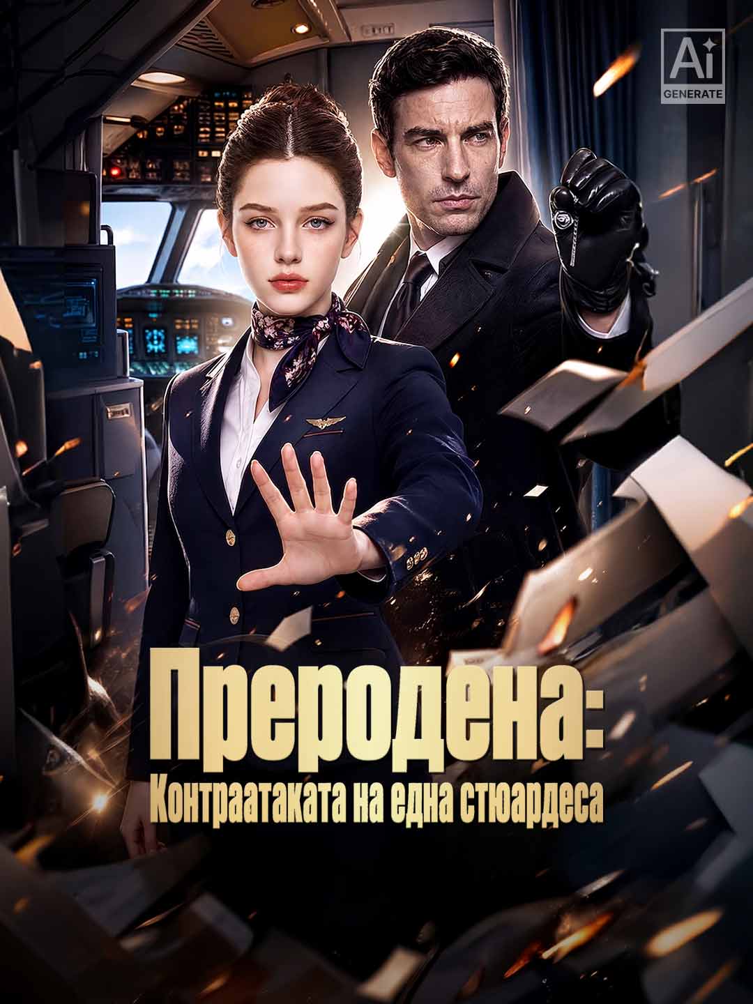 Преродена: Контраатаката на една стюардеса