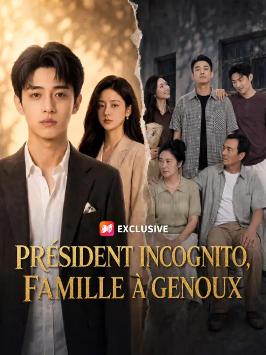PRÉSIDENT INCOGNITO, FAMILLE À GENOUX