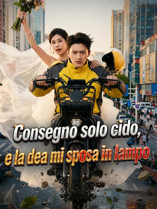 Consegno solo cibo, e la dea mi sposa in lampo