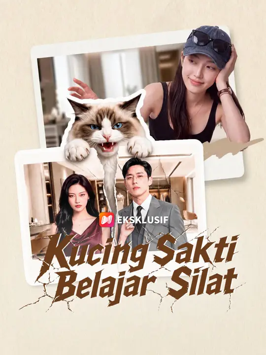 Kucing Sakti Belajar Silat