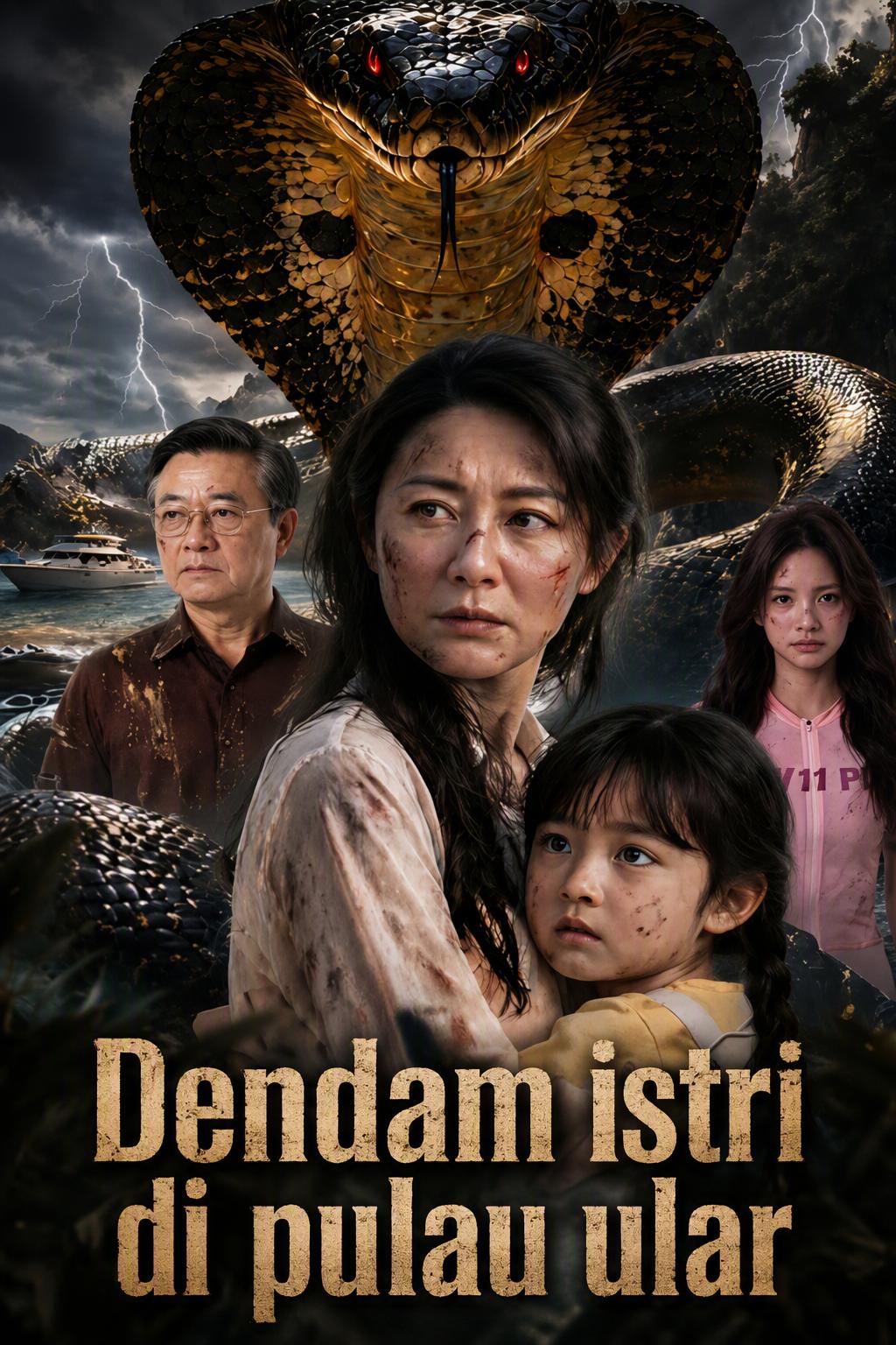 Dendam istri di pulau ular