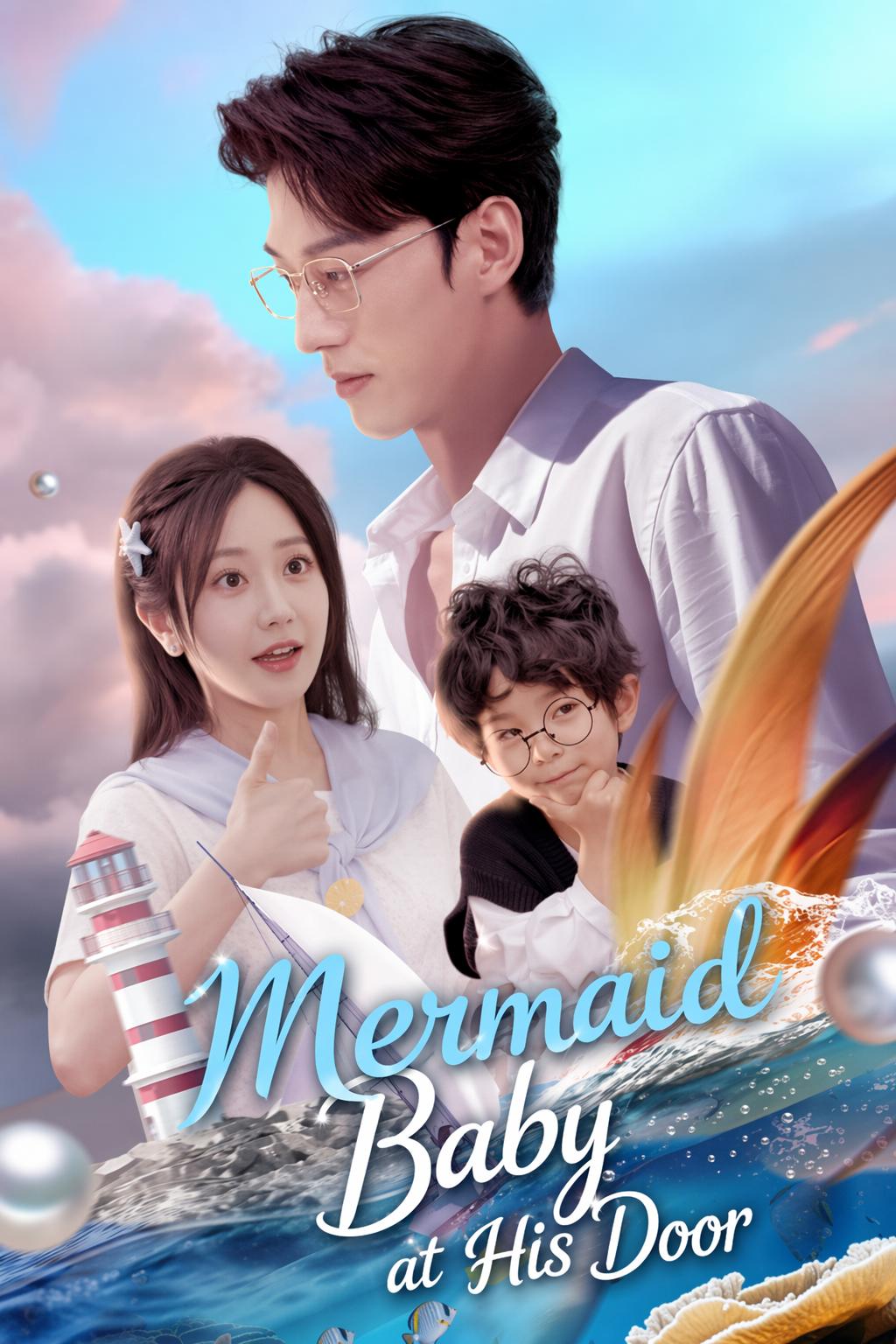 Mermaid Baby at His Door