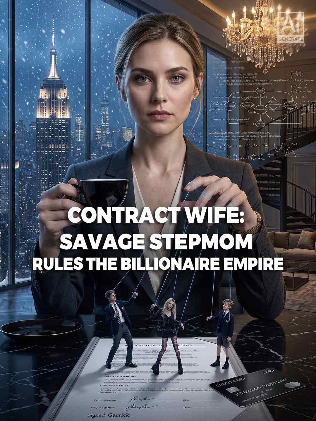 Contract Wife: Savage Stepmom Rules the Billionaire Empire