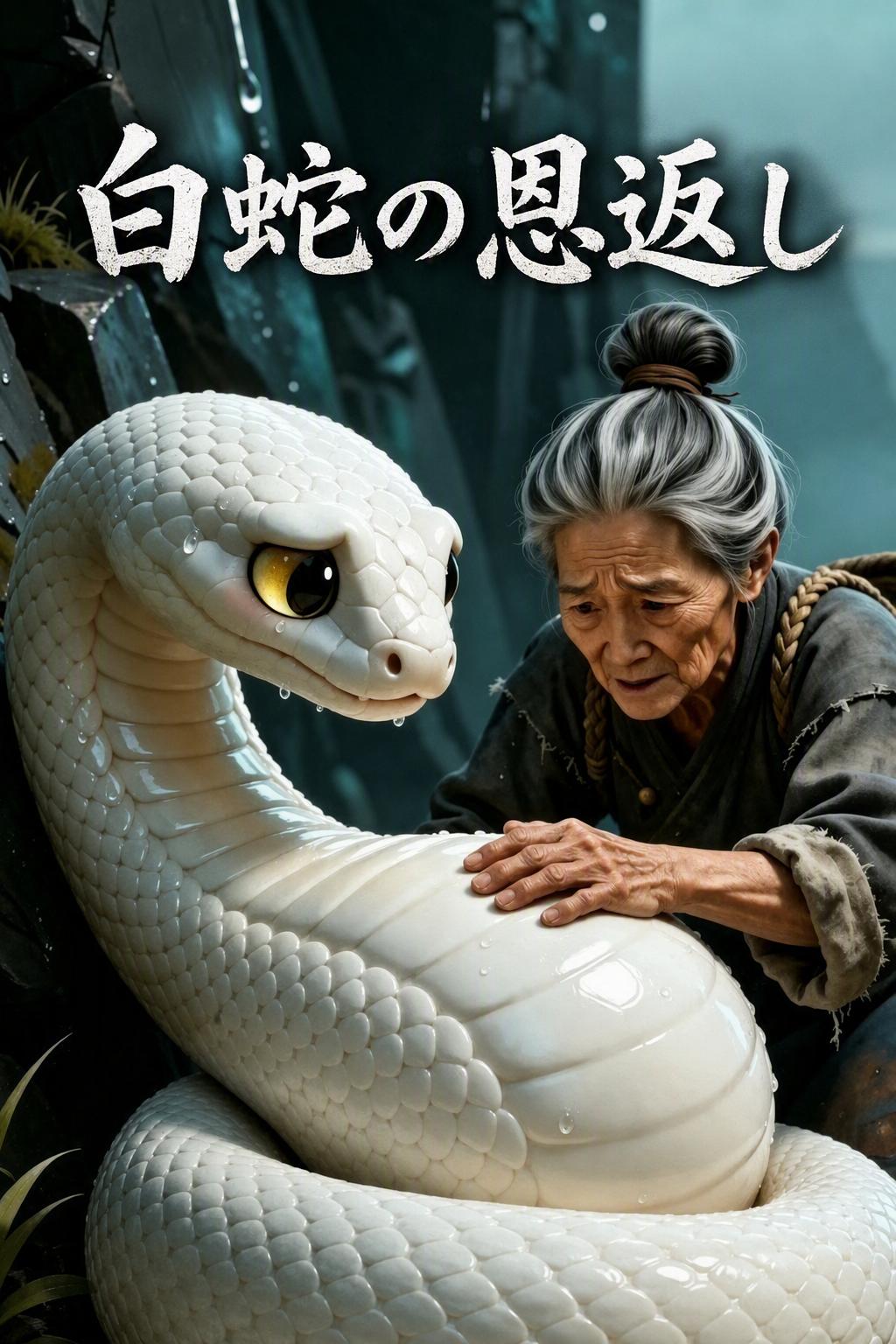 白蛇の恩返し
