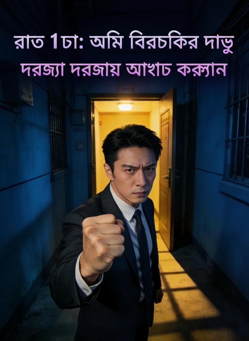 রাত ১টা: গোলমেলে প্রতিবেশীকে শাস্তি দেওয়া