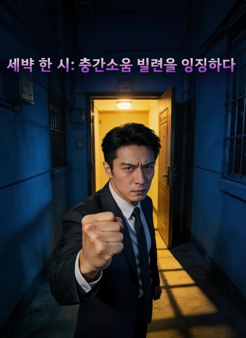 새벽 한 시: 층간소음 빌런을 응징하다