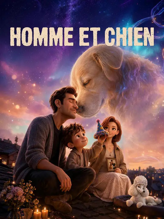 HOMME ET CHIEN