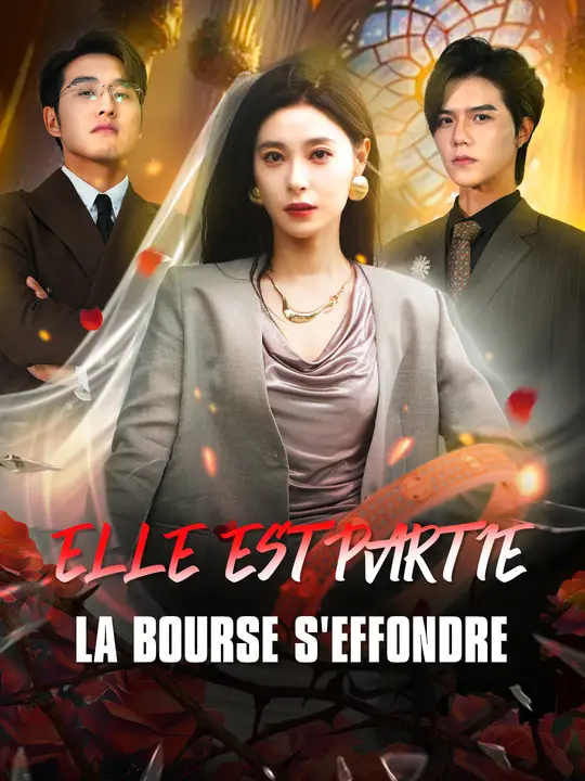 Elle est partie, la bourse s'effondre.
