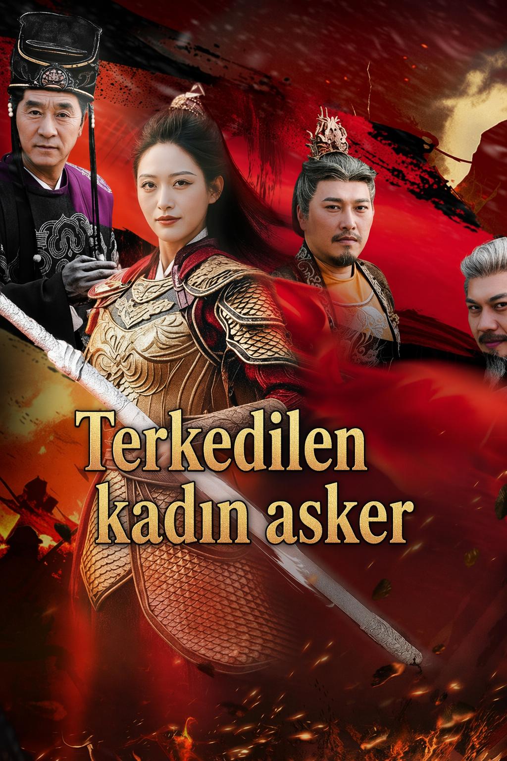 Terkedilen kadın asker