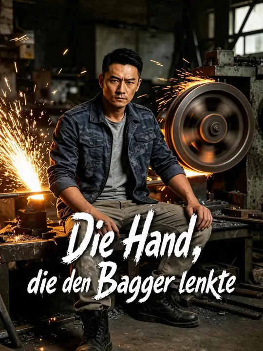 Die Hand, die den Bagger lenkte