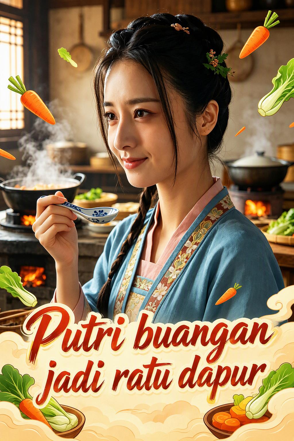 Putri buangan jadi ratu dapur