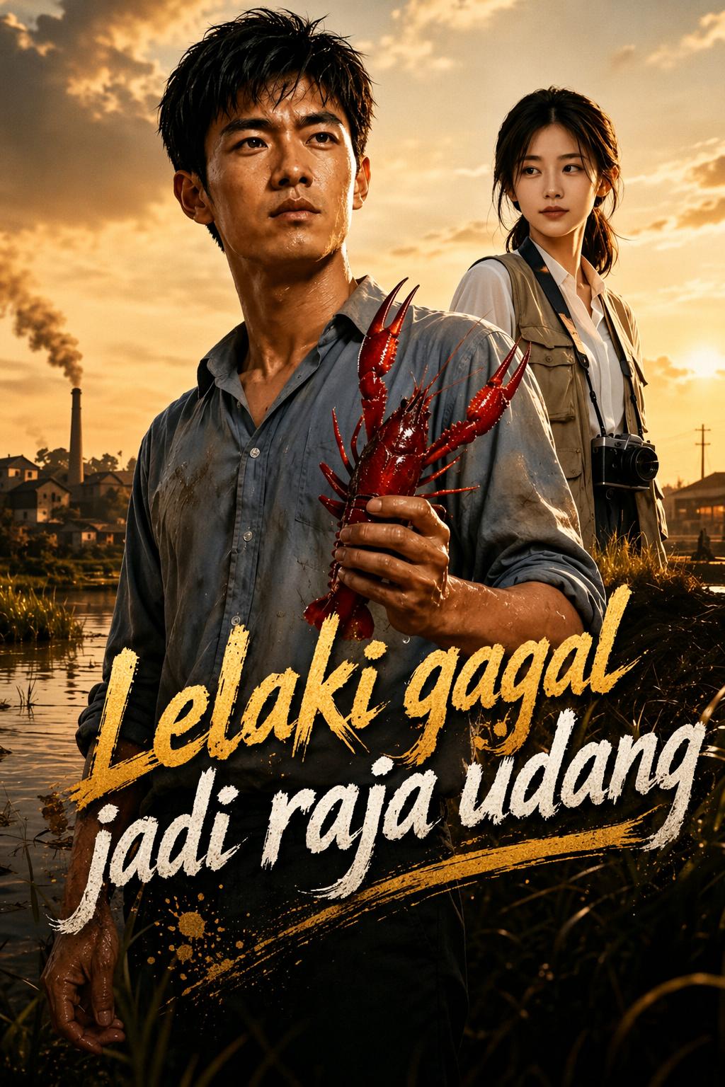 Lelaki gagal jadi raja udang