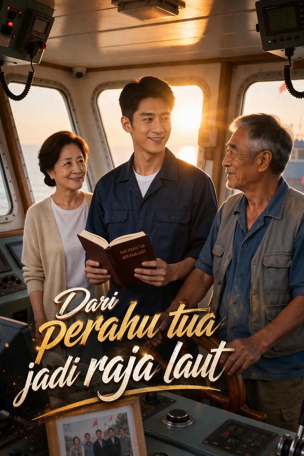 Dari perahu tua jadi raja laut