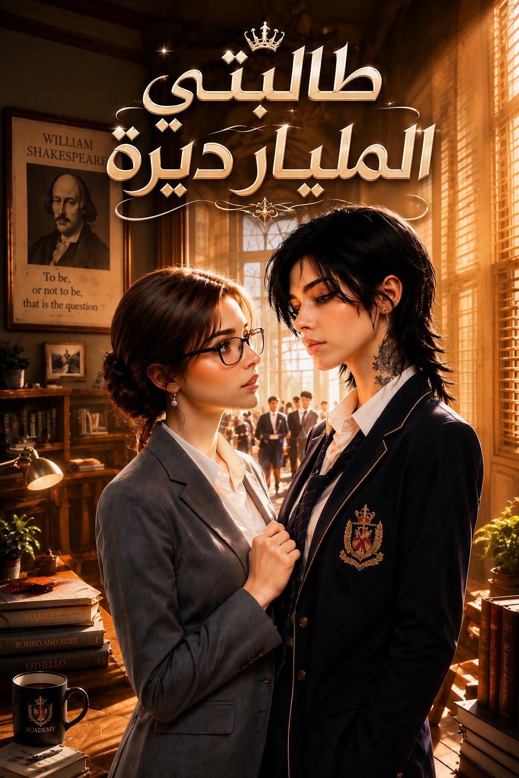 تقبيل طالبتها المليارديرة