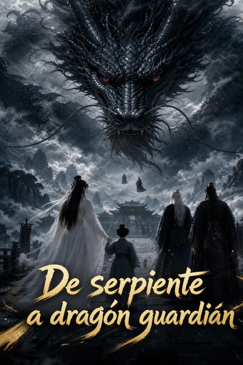 De serpiente a dragón guardián