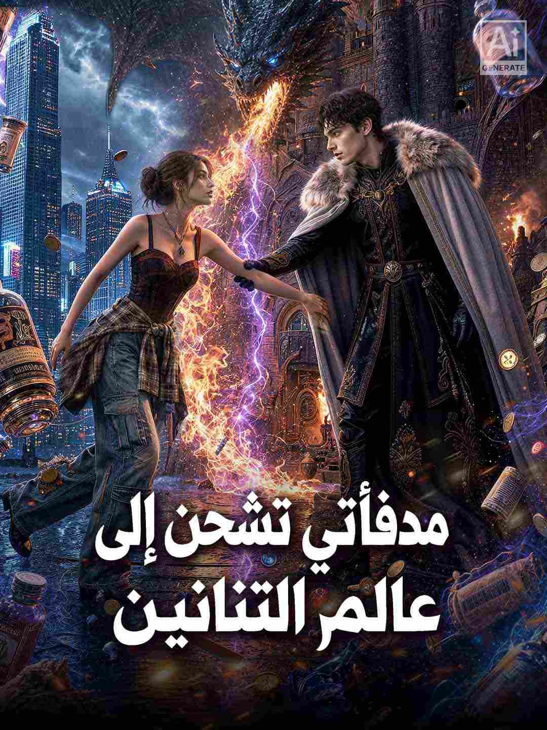 مدفأتي تشحن إلى عالم التنانين