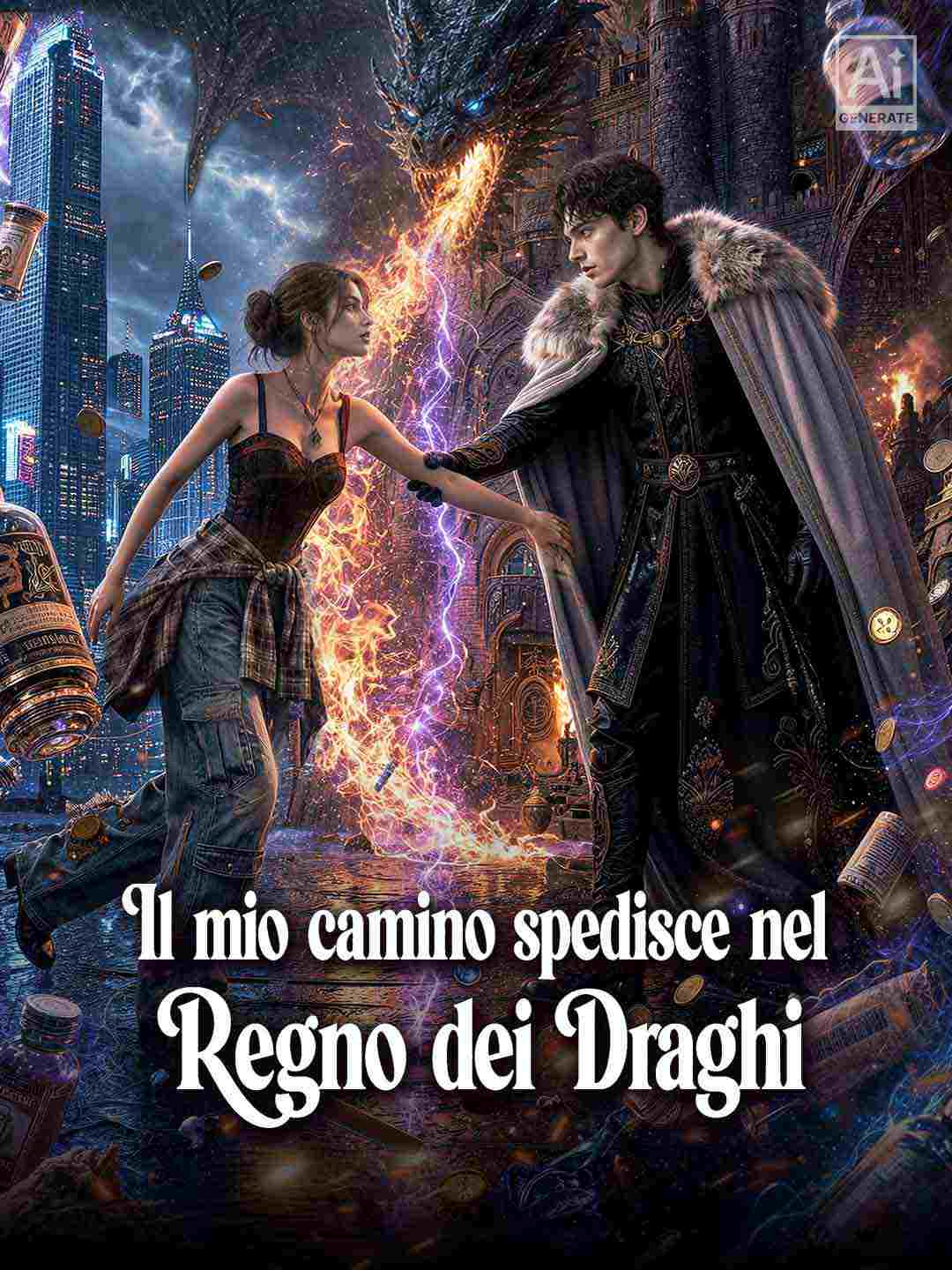 Il mio camino spedisce nel Regno dei Draghi