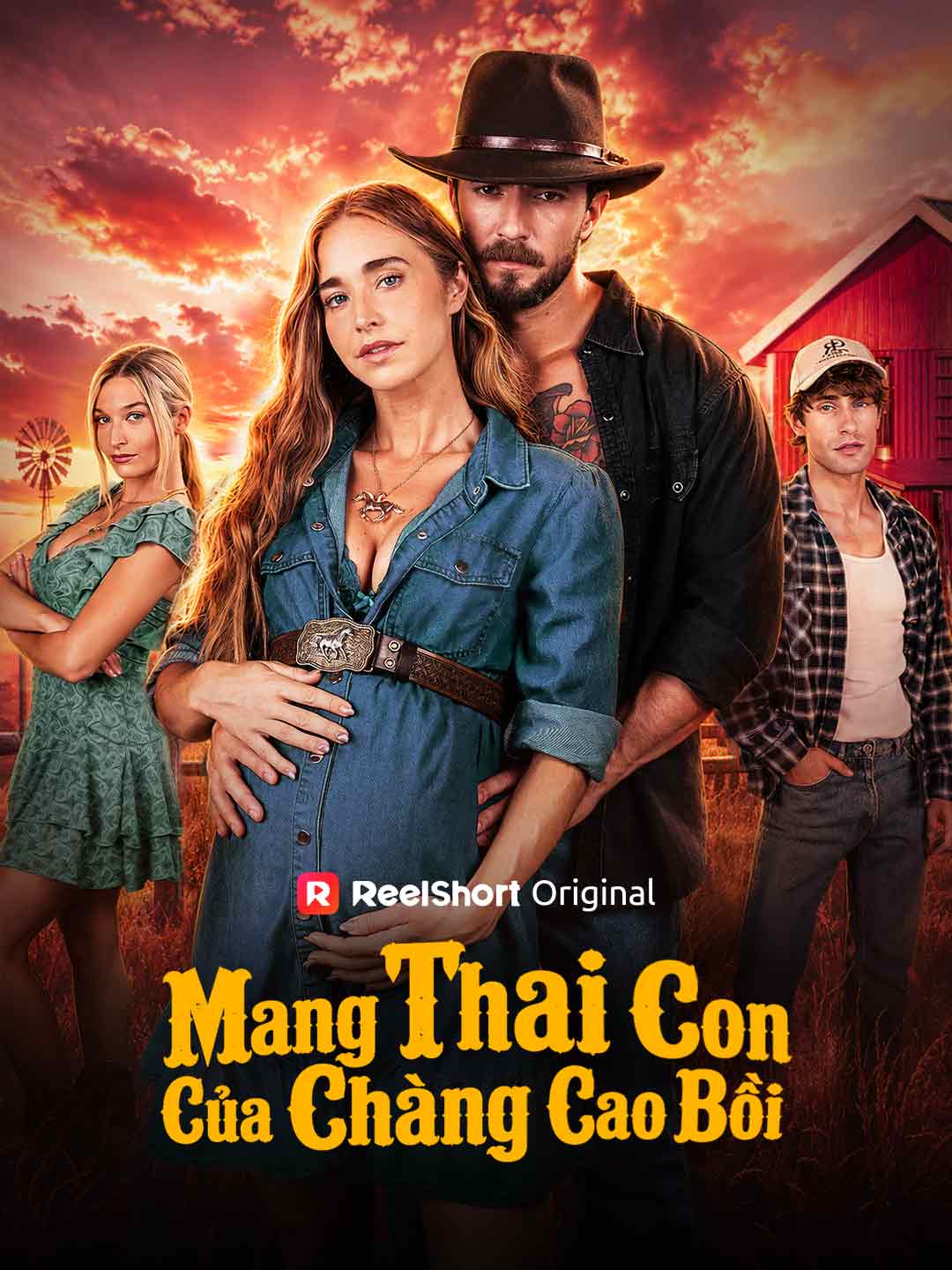 Mang Thai Con Của Chàng Cao Bồi