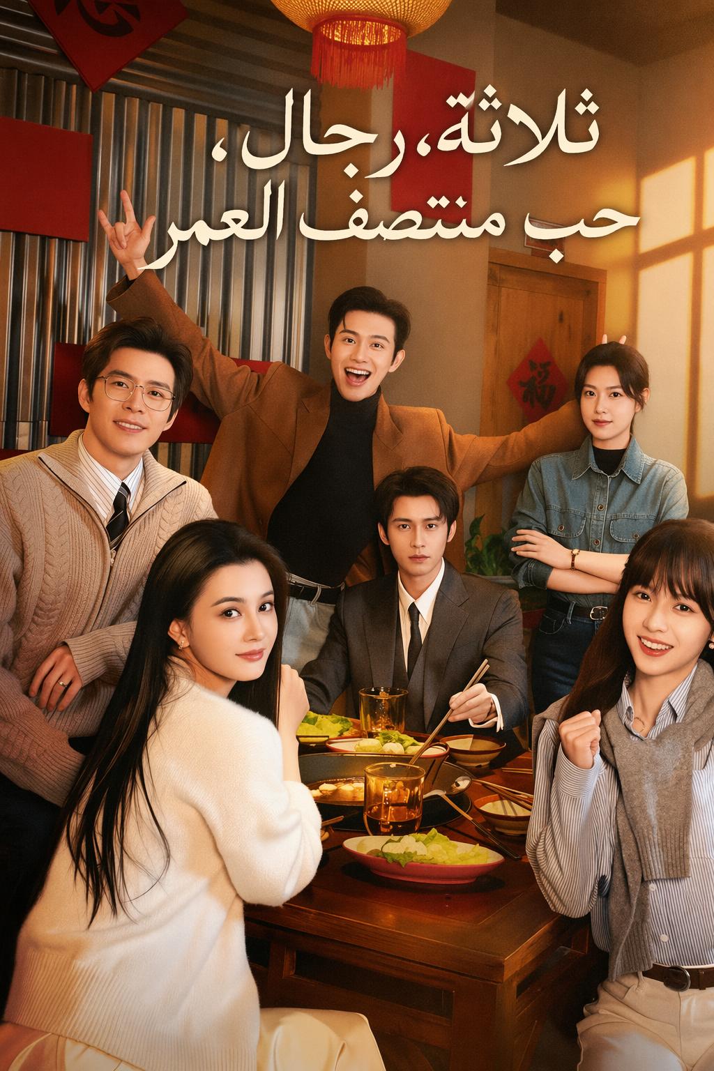 ثلاثة رجال، حب منتصف العمر