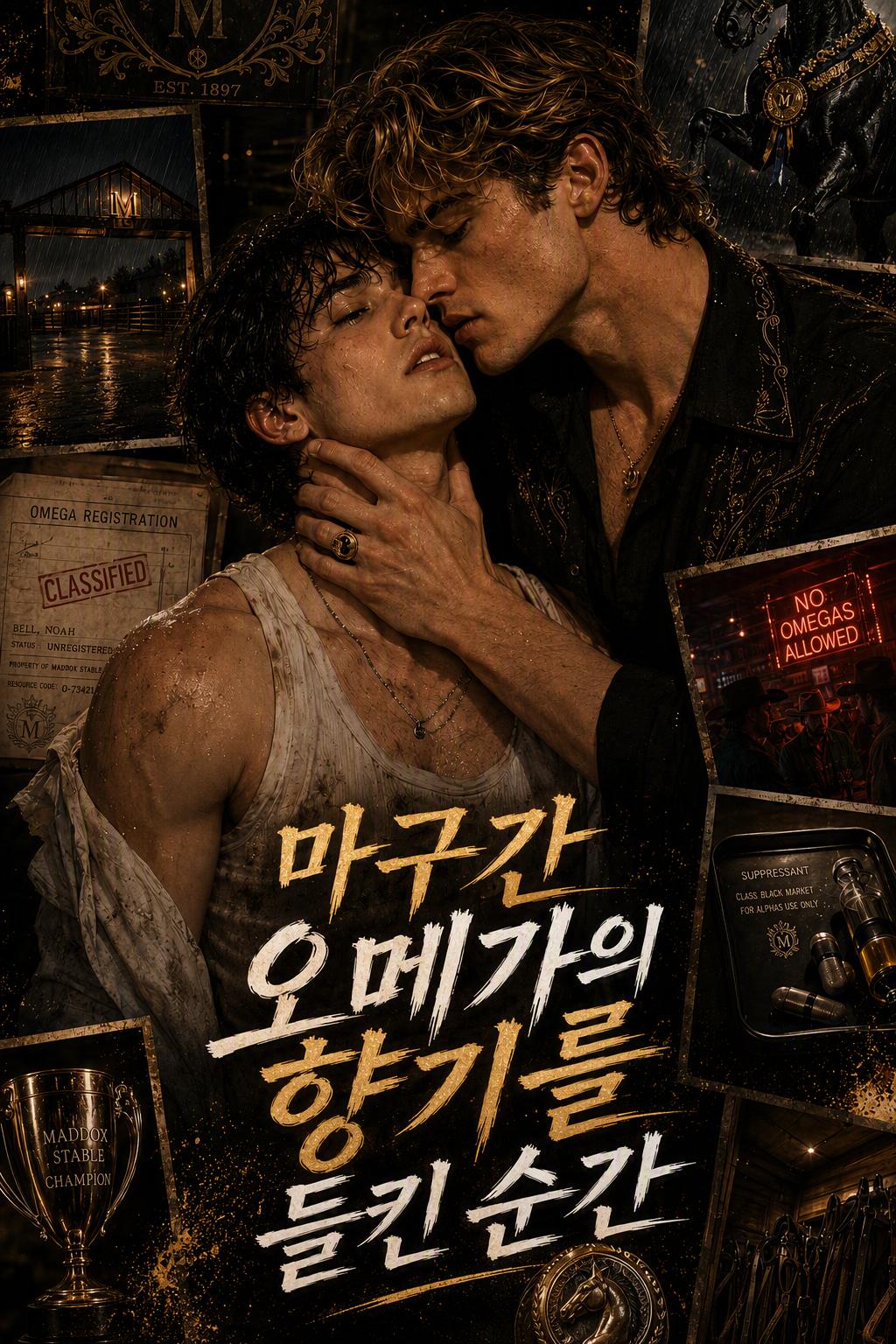 한밤중의 마구간: 그가 나의 오메가 향을 맡았다