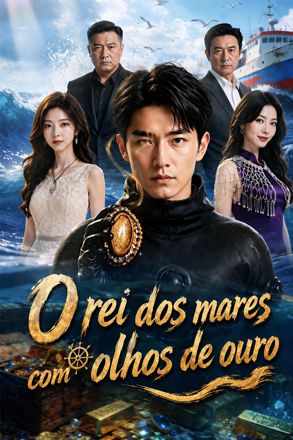 O rei dos mares com olhos de ouro