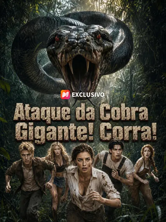 Ataque da Cobra Gigante! Corra!