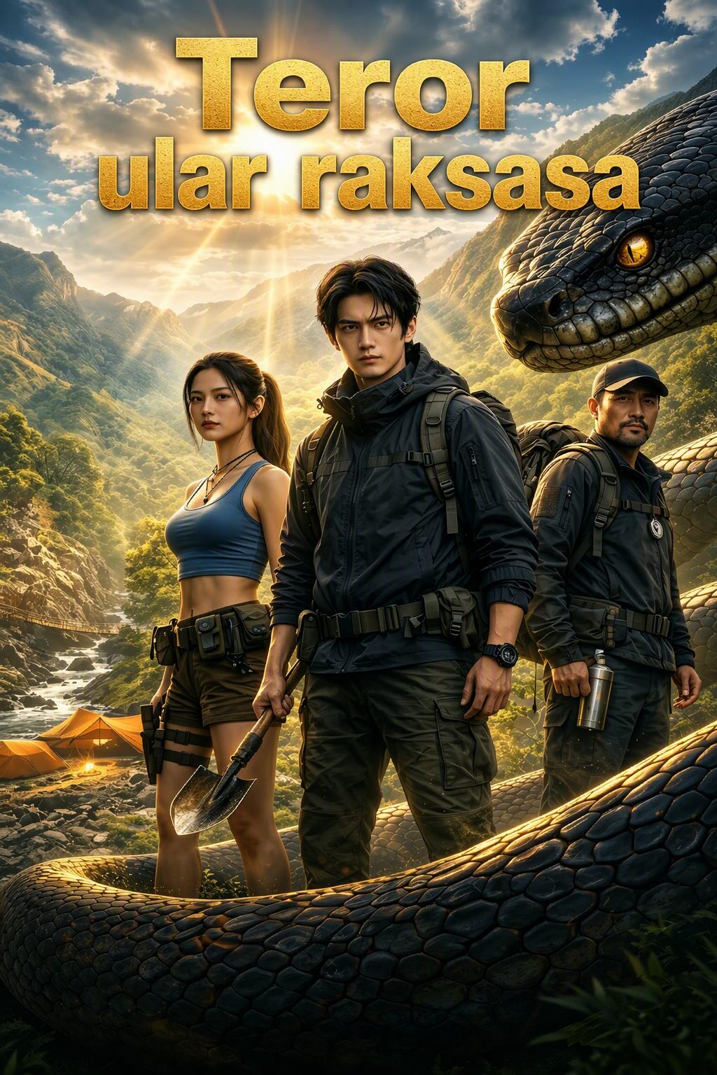 Teror ular raksasa